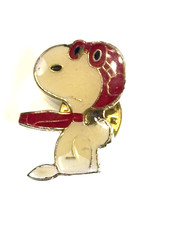 Vintage Snoopy Red Baron Enamel Pin