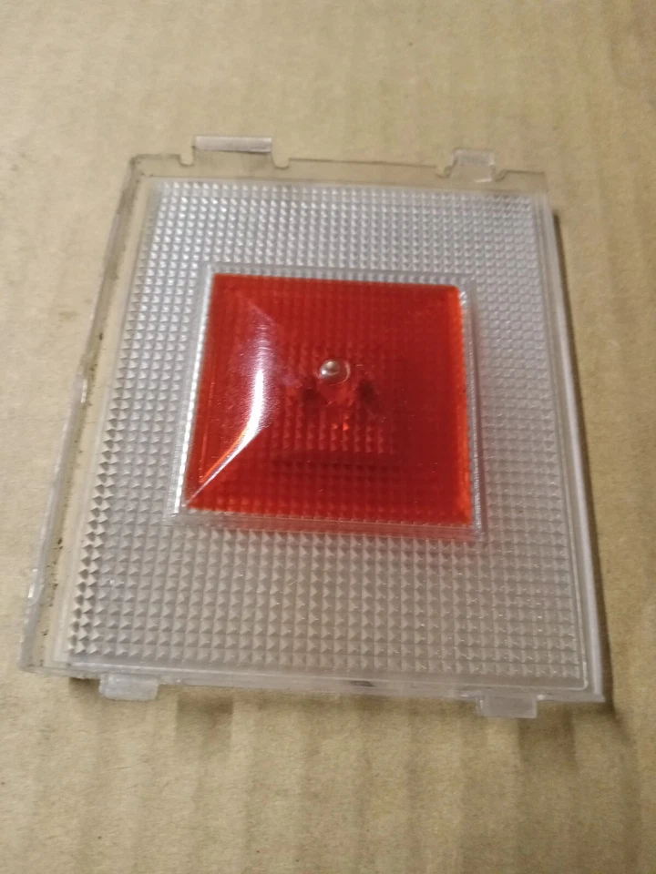 Lente de luz painel porta madeira frota Cadillac Brougham-Cadillac original 1985-1992 - Imagem 3 de 3