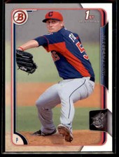 2015 Bowman Prospects Trevor Frank #BP129 Cleveland Indians