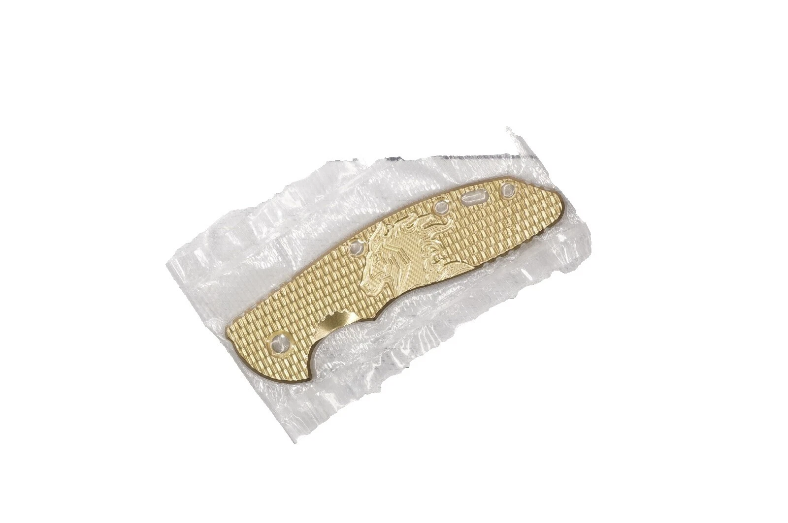 Brass Handle Collectible Folding Knives