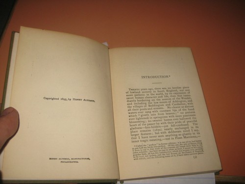 Crown Of The Wild Olive Ruskin John Henry Altemus 1896 Four Lectures on Work - Picture 3 of 3