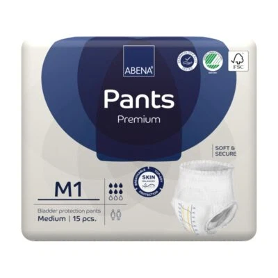 Abena Pants Premium M1 Inkontinenzpants (15 Stück)