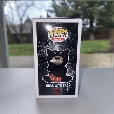 Funko POP! Bär Mit Tasche – Cocaine Bear Exklusive Vinyl-Figur – 9,9 Cm – Motiv Aus Dem Film – Perfekt Für Sammler & Pop!-Fans