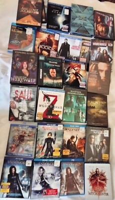 HORROR ACTION THRILLER ADVENTURE MOVIES YOU PICK CHOOSE BLU-RAY 3D, BLU-RAY, DVD