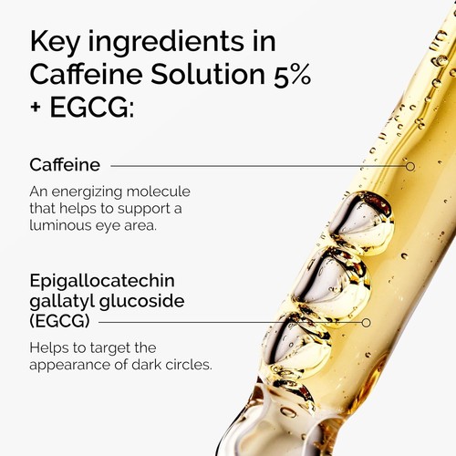 The Ordinary Caffeine Solution 5% + EGCG, Depuffing Eye Serum - 1 FL.OZ - Picture 2 of 4