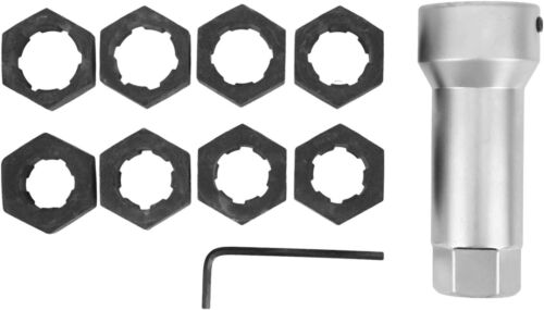10-Piece Axle Spindle Thread Chaser Set Thread Rethreading Restorer Tool Metric - Picture 3 of 10