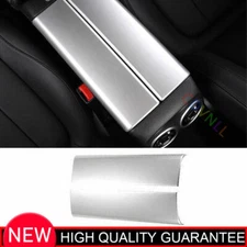 For Benz GLA W156 2020-2022 Matte Silver Armrest Box Cover Trim Decor Cover Trim