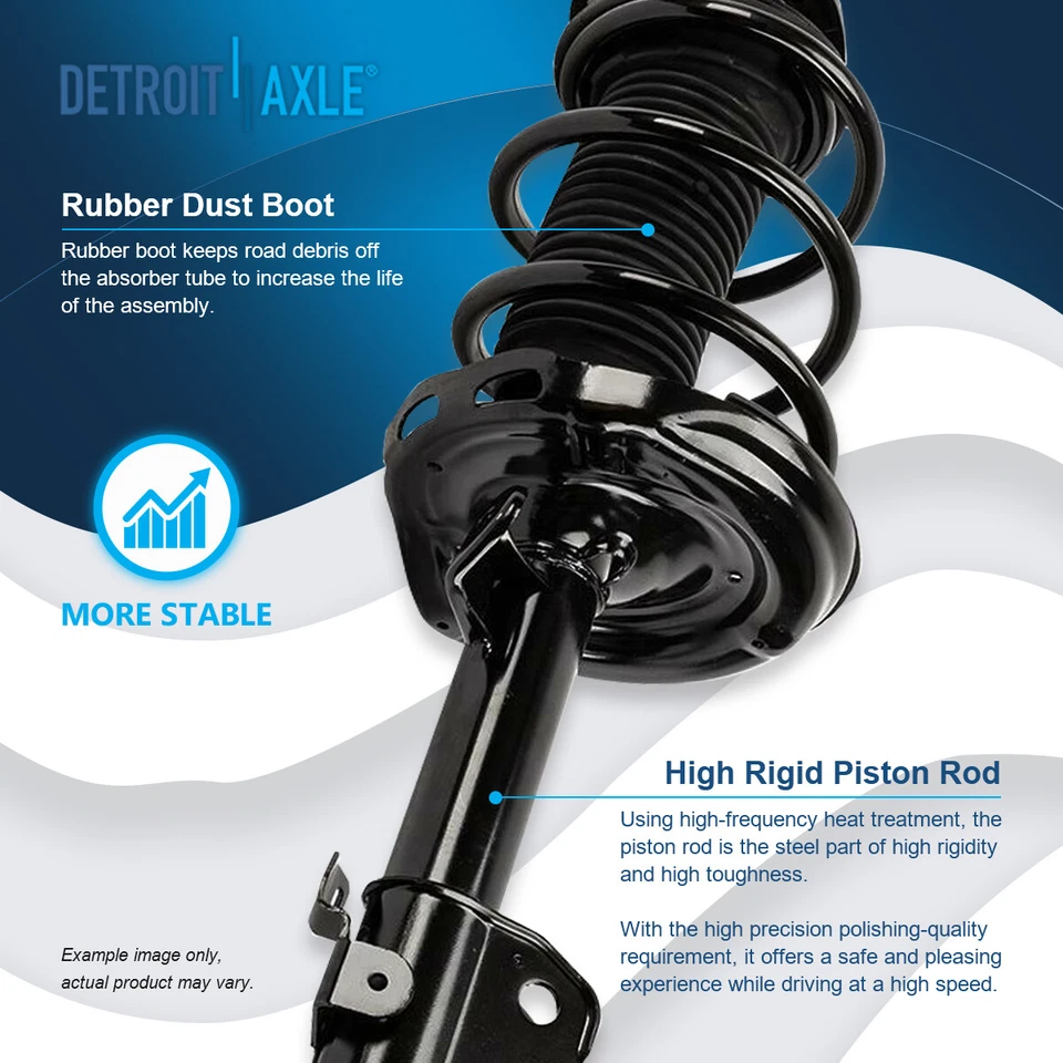 Puntal de resorte delantero + barra estabilizadora para 2006 - 2009 2010 2011 2012 2013 2014 Ridgeline Foto 4 de 4