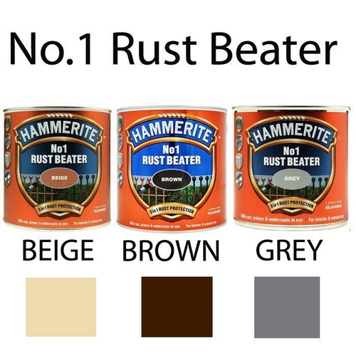 Hammerite No.1 Rustbeater Metal Paint Quick Drying 250ml eBay