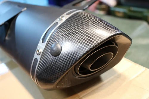 Sport Auspuff Vespa GTS 300 (2006-2017) Komplett mit Krümmer Marmitta Exhaust - Bild 7 von 7