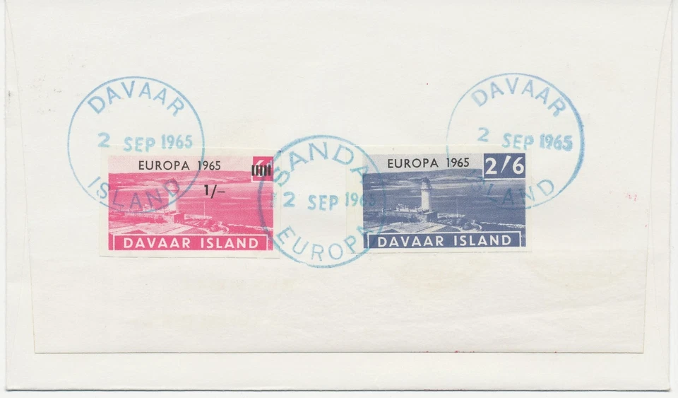 GB Davaar Island 1964/6 7 different FDC's all with EUROPE-CEPT issues, 2 DIANA - Image 4 of 4