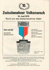 10. Zwischenahner Volksmarsch Juni 1979 Prospekt Broschüre Vintage - H12181