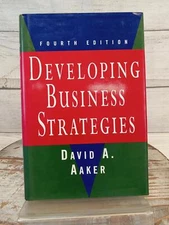 Developing Business Strategies 4th Edition by David Aaker 1995 Hardcover w/ DJ