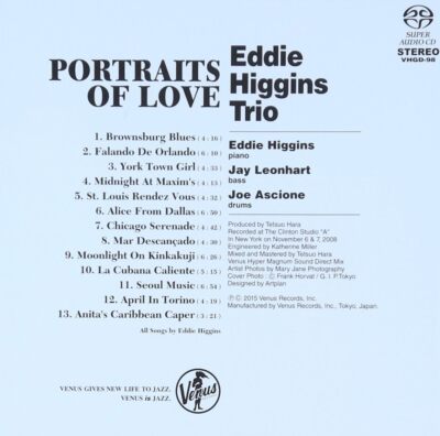 Eddie Higgins Trio Jazz NEW CD(SACD) 