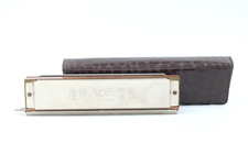 M. Hohner Chromonika III Harmonika Mundharmonika Vintage Made in Germany in Etui