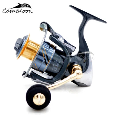 CAMEKOON Spinning Reel Lightweight Graphite Body 24LB Max Drag Powerful Saltwater Fishing