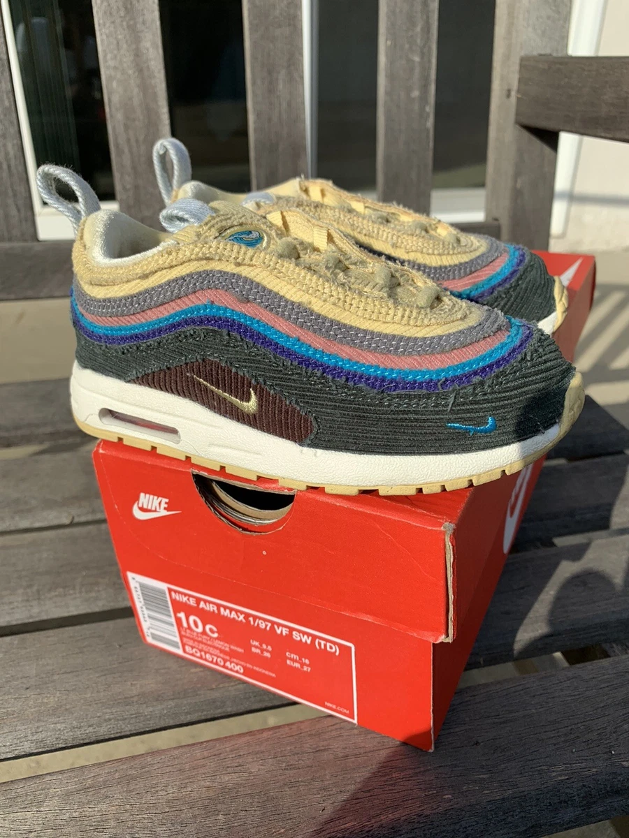 Nike Air max 1/97 Sean Wotherspoon VF Toddler Size 10c SW Rare
