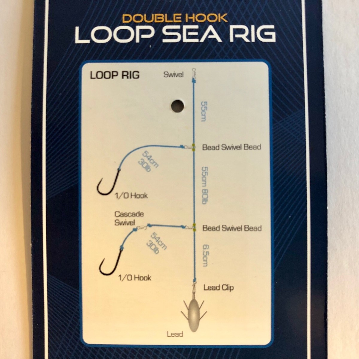 Striped Bass Float Rig 7x Sea Fishing Rigs Flapper Pulley Rig Double ...