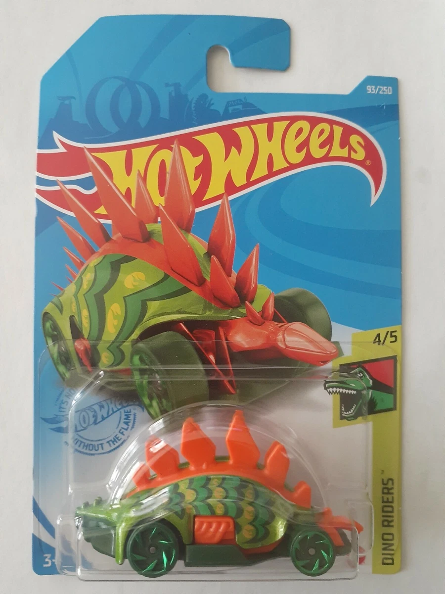 Hot Wheels Motosaurus Green 93 93 250 2021 Dino Riders 4 5