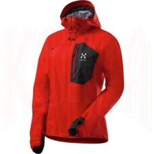 Women's Haglofs Endo Q Goretex Active Waterproof Mountain Jacket Size Xs 8