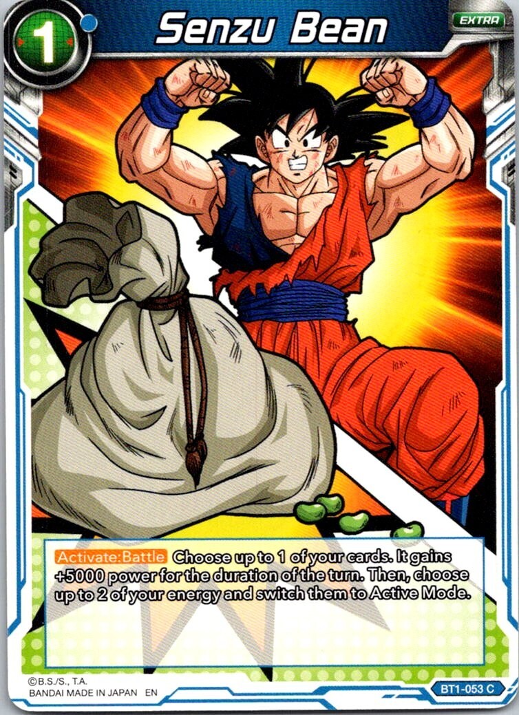 Dragonball Z Super Senzu Bean BT1-053 CCG TCG Free Shipping