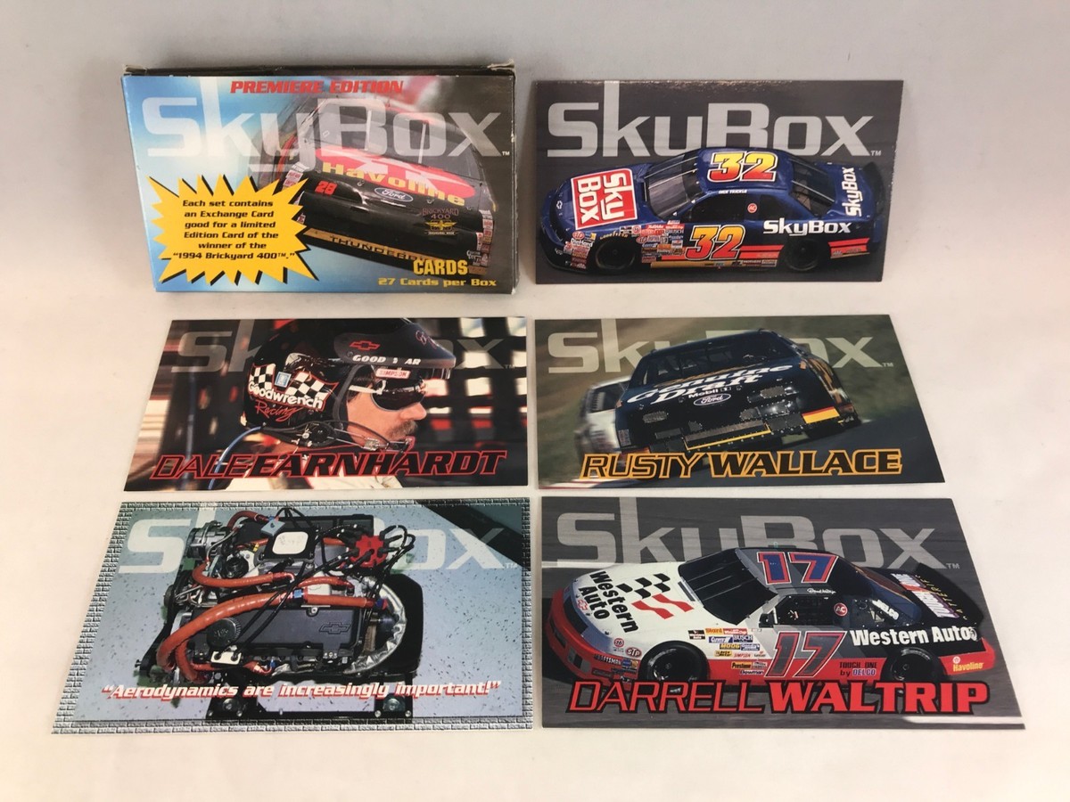 SKYBOX PREMIERE EDITION BRICKYARD 400 Boxed Set of Oversized