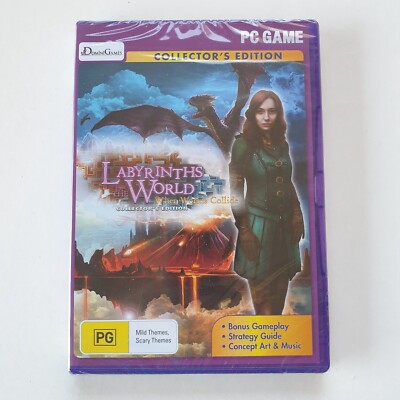 Labyrinths World - When Worlds Collide (PC Game, 2018) Collector's Edition [NEW]