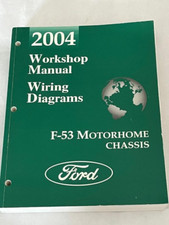 2004 Ford F53 Motorhome Chassis Electrical Wiring Diagram Manual Camper RV NEW