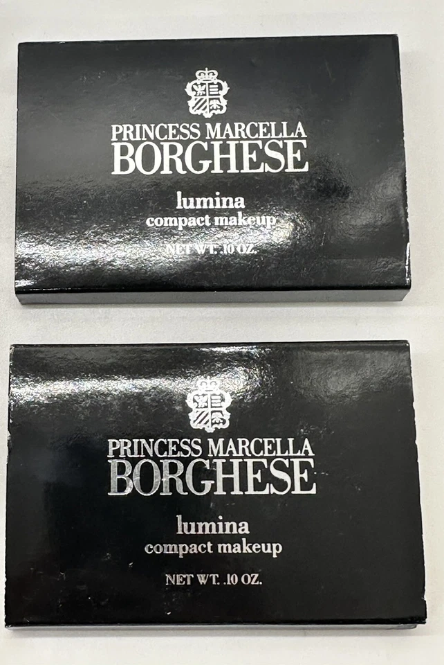 Princess Marcella Borghese Lumina Compact In Perfetta Beige - GIFT SIZE LOT OF 2 - Image 2 of 3
