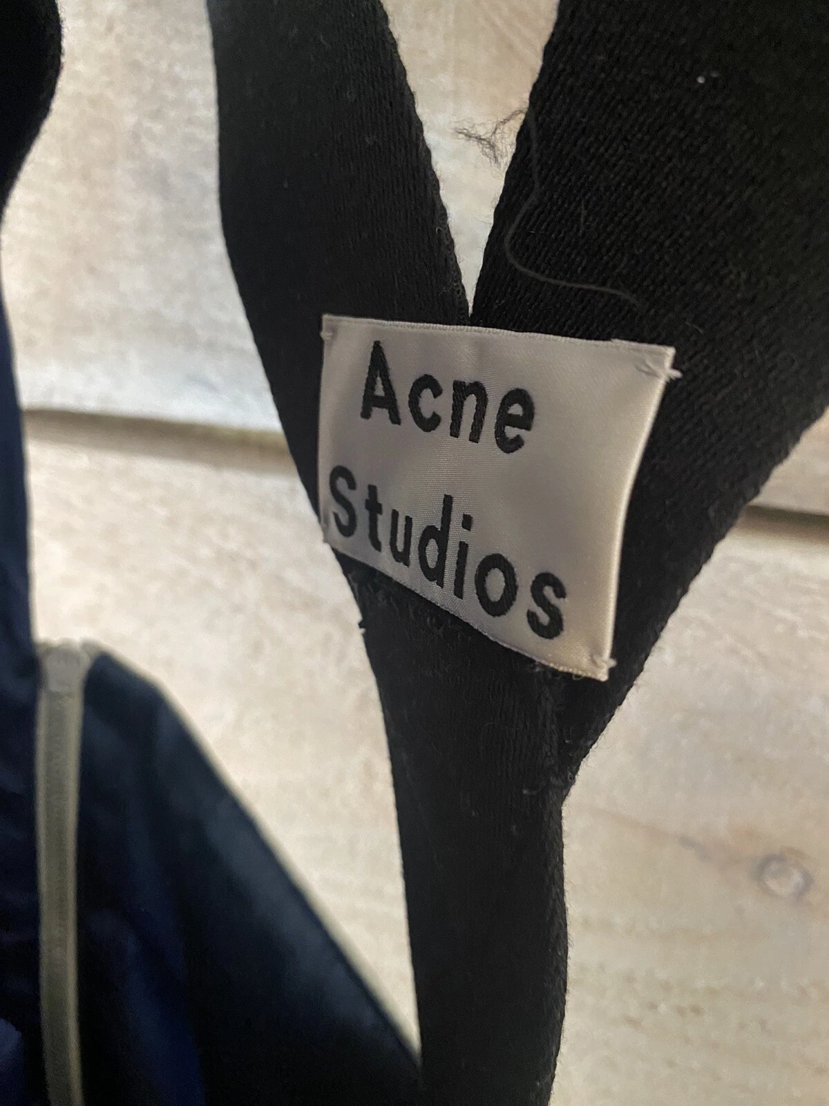 Abito lungo raso Acne Studios circa 2014 2015