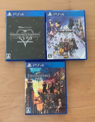 Kingdom Hearts 1.5 + 2.5 & HD 2.8 Final Chapter Prologue & 3 III PS4 Japan Ver.