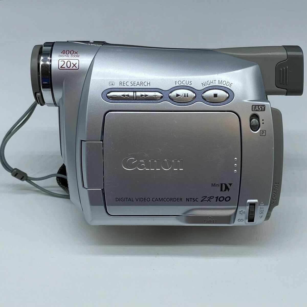 Canon Digital Video Camcorder Mini DV NTSC ZR 100 - UNIT Canon Digital Video Camcorder Mini DV NTSC ZR 100 - UNIT