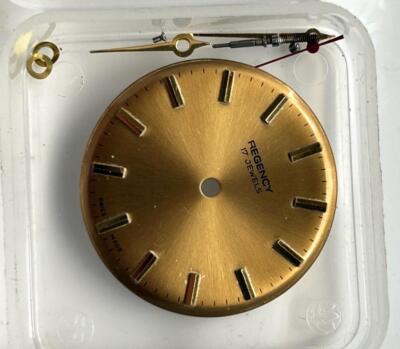 Vintage Regency Zifferblatt - 28,4 mm - Uhrmacher Ersatzteile/Reparaturen
