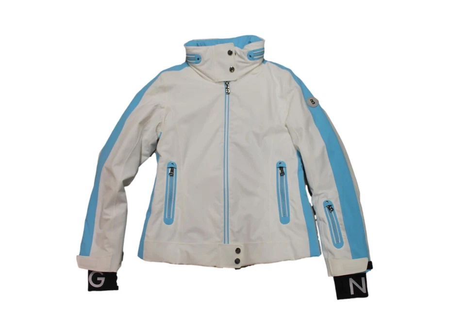 Bogner TRACY T  Damen Ski Jacke Weiß Blau Größe 36 S Neu - Bild 2 von 4