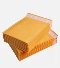 50 Kraft Bubble Mailers Padded Envelope Shipping Bags Seal Any Size