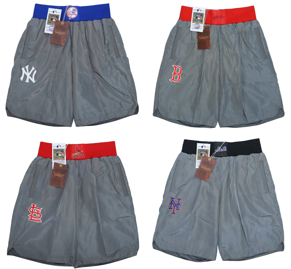 Mitchell & Ness MLB Baseball Cooperstown Collection Insignia Men's Shorts NWT