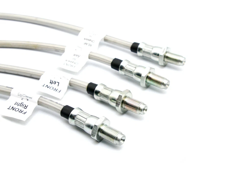 Se adapta a LANDCRUISER HJ47 (con elevación de 2 pulgadas) 1980-1984 - Mangueras de rendimiento SAFEBRAKE Foto 2 de 4