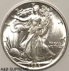 1936 Walking Liberty Half Dollar From OBW Roll Estate CH-GEM Bu Unc 90% Silver