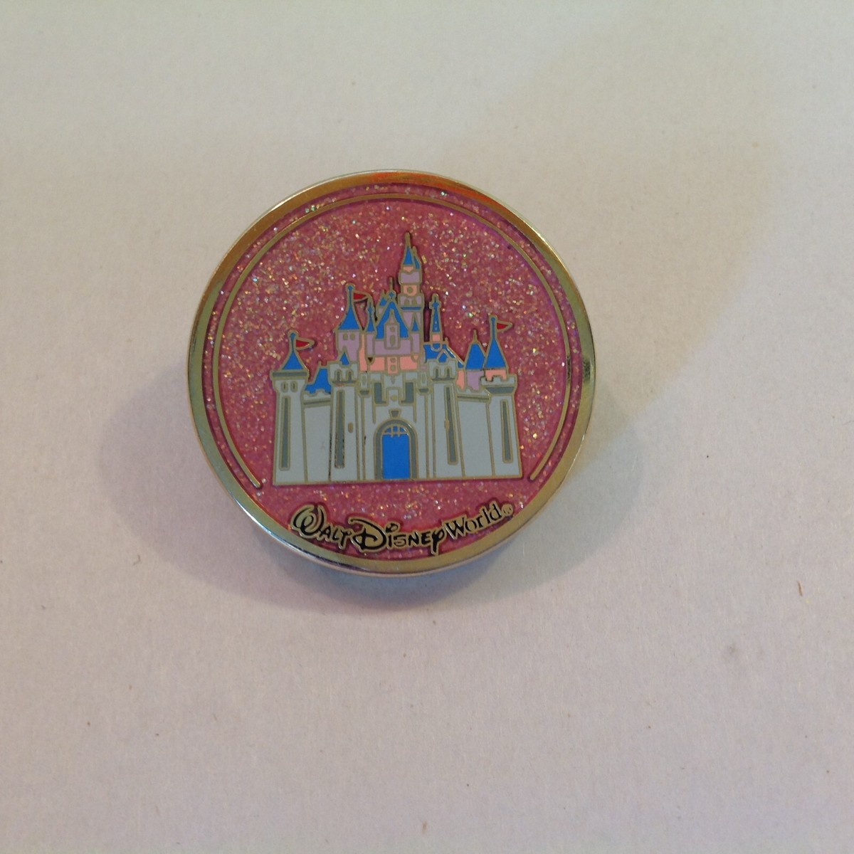 Vtg WDW Disney Official Trading Pin 64611 Aurora Mirror Compact