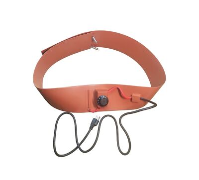 #ad Drum Silicone Heater Pad Electric Heat Wrap Hot Heating Pad with Thermostat f... $73.23