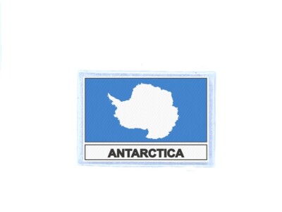 Patch Badge Printed Flag AQ ANTARCTIC