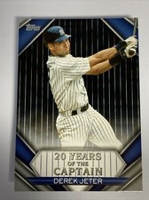 2020 Topps Update Derek Jeter #YOC-99 “20 Years of the Captain” 235/299