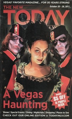 The New Today In Las Vegas October 20-26 2011 A Haunting Tour at Circus Circus