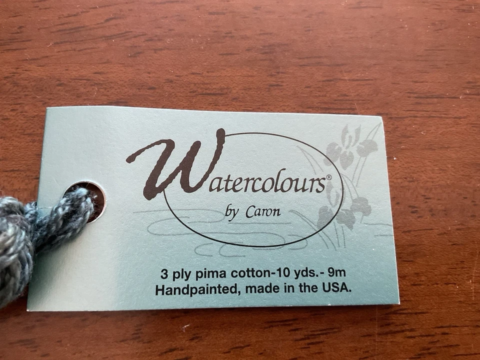 Watercolours By Caron 3 ply Handpainted Pima Cotton Thread Lot Of 14 Mixed - Image 2 of 3