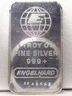 Engelhard 1 ounce Fine .999 Silver Bar FF 45442