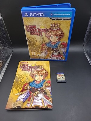 New LIttle Kings Story PS Vita Game Complete Manual Konami Sony Playstation PAL