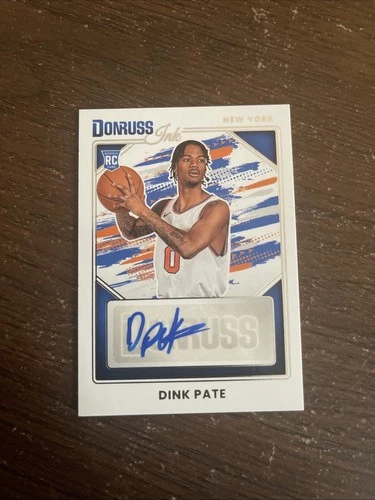 2025 Donruss Optic Donruss Ink Dink Pate