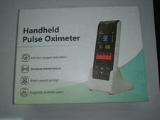 Handheld Pulse Oximeter SpO2 PR Heart Rate Finger Blood Oxygen Monitor Oxímetro