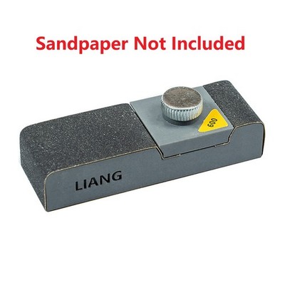 Resin Metal Model Sandpaper Holder Glue-free Sanding Board Repair Accessories