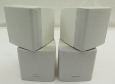 BOSE Doppel-Cube 2 Stück Lautsprecher Weiß Lifestyle Acoustimass 10 15 Cubes